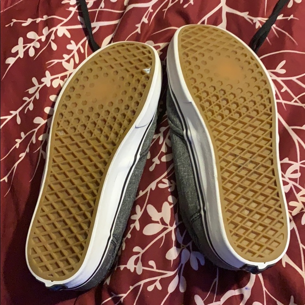Vans - Grey low tops